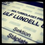 KB. Check! Lundell. Check! Biljetter. Check!