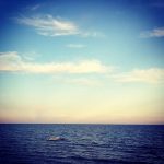 Fantastisk kväll på sydkusten igår.